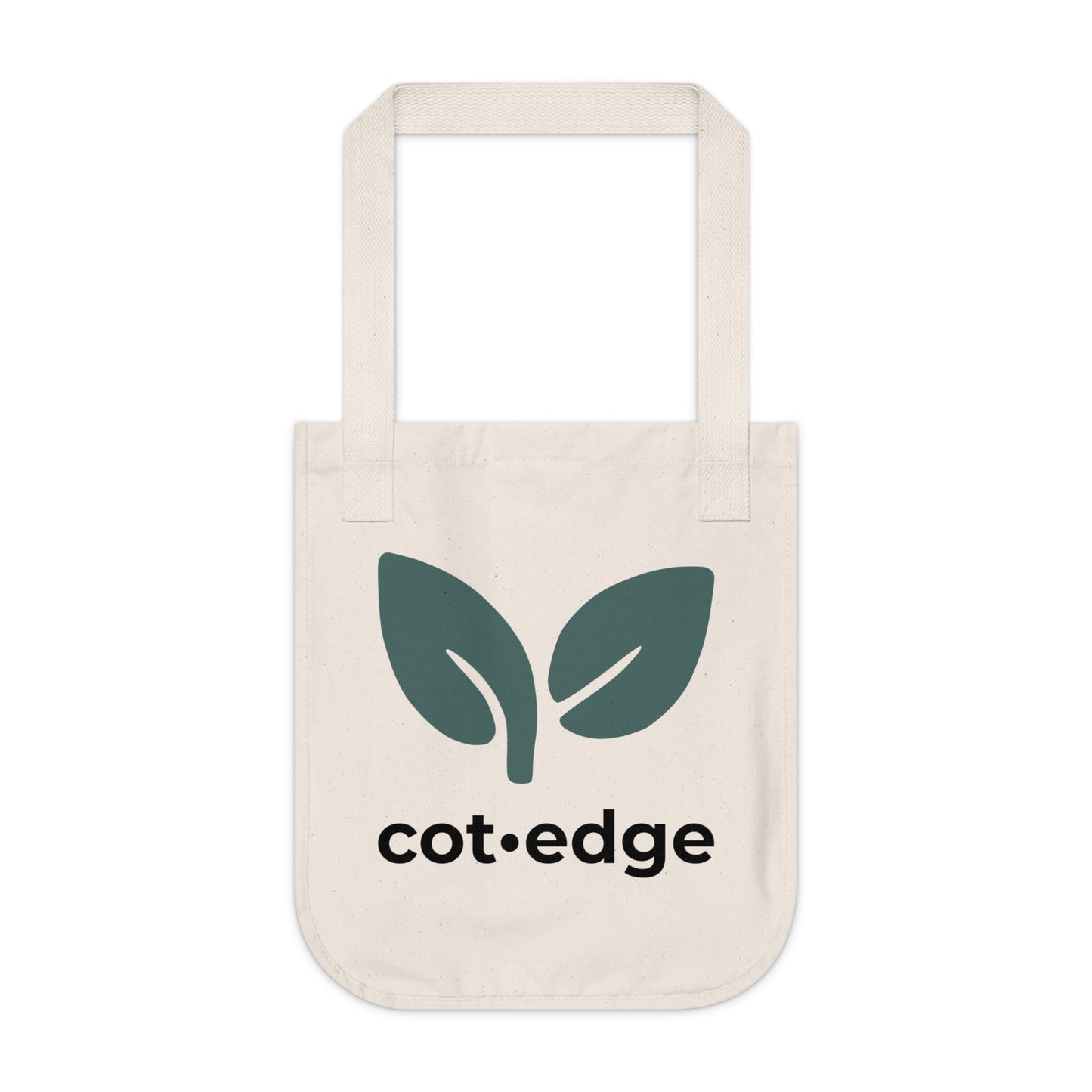 100% Organic Cotton Canvas Tote Bag