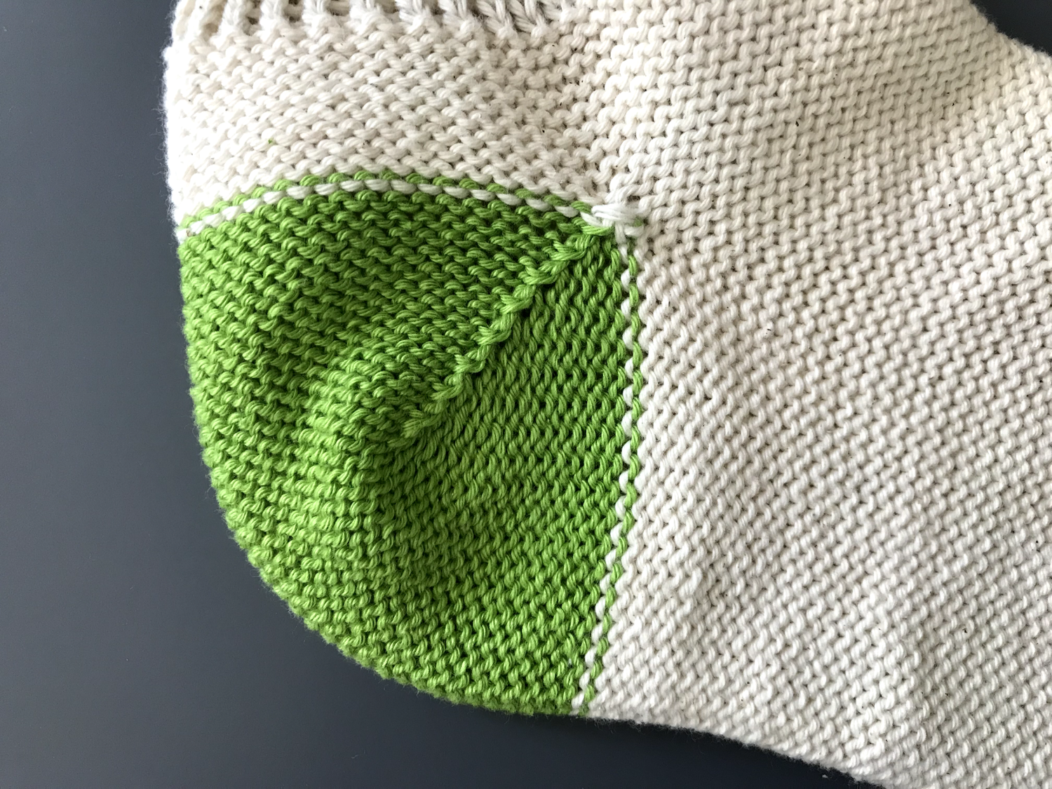 Reinforced stitching on heels and toes